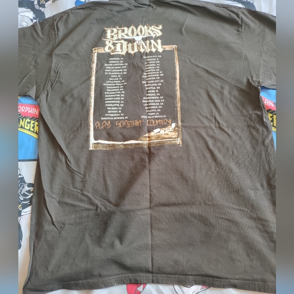 Brooks and Dunn Play something country tour Y2K  XL T-shirt - Picture 5 of 5